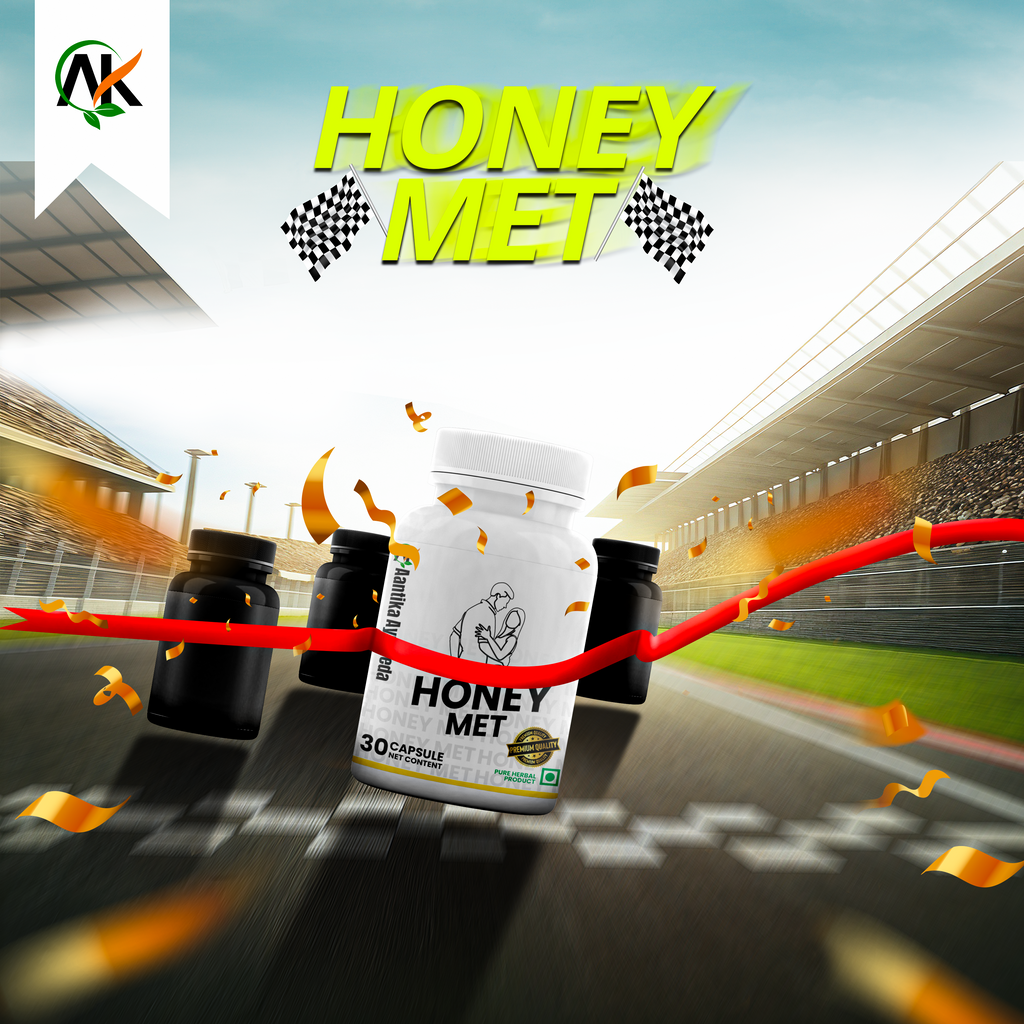 Aantika Ayurveda Honey Met Combo Pack